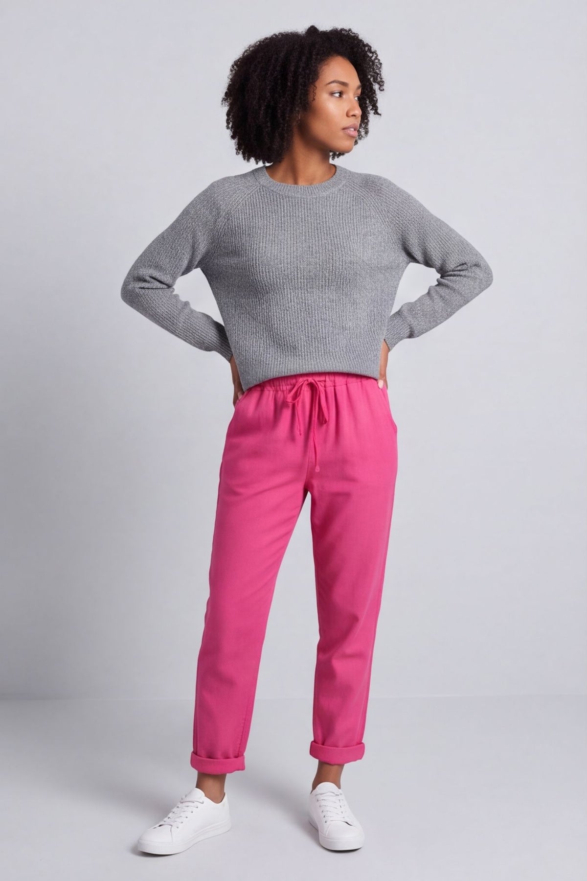 Joetta Trousers Fuchsia – image 4 of 6
