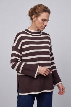 Marla Stripe Knit Top – image 4 of 6