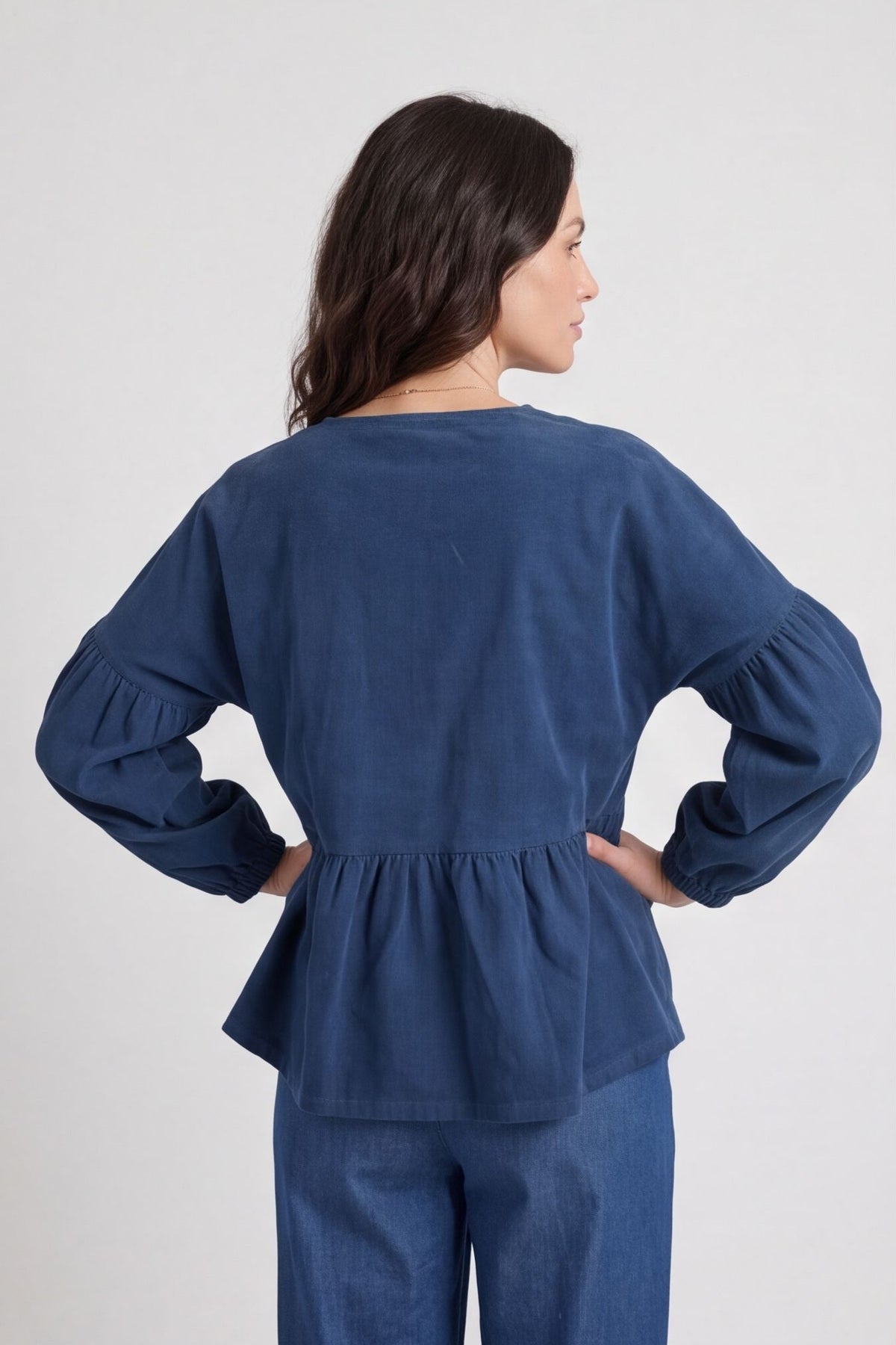 Bella Needlecord Tiered Top – image 4 of 6