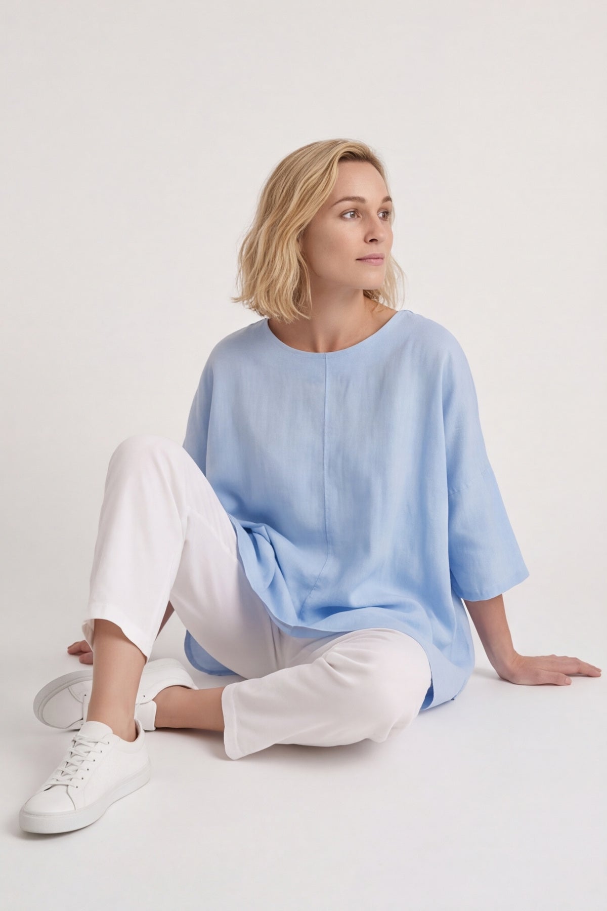 Daisy Linen Top – image 3 of 5