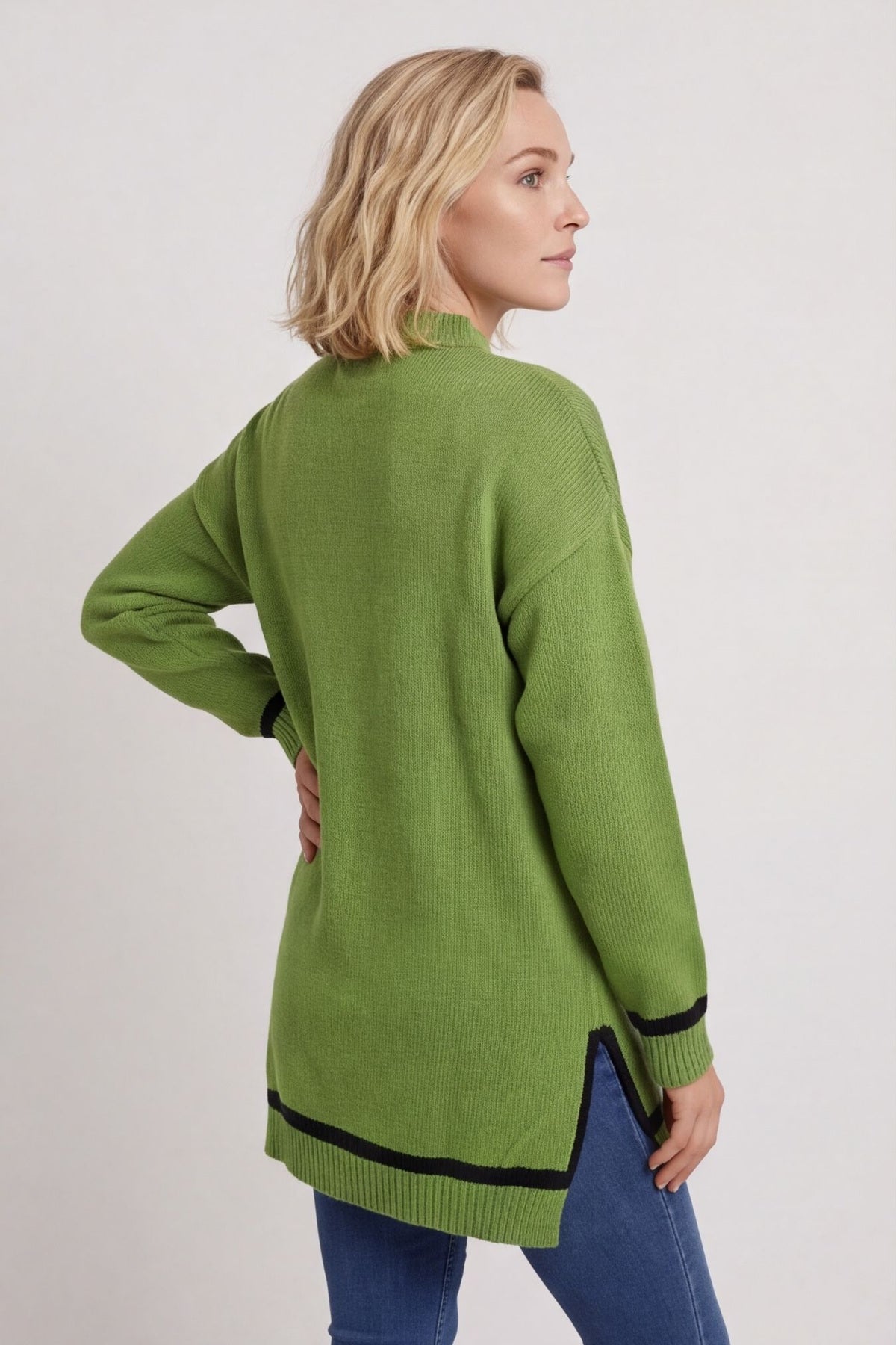 Suzette Knitted Jumper Green – image 4 of 6