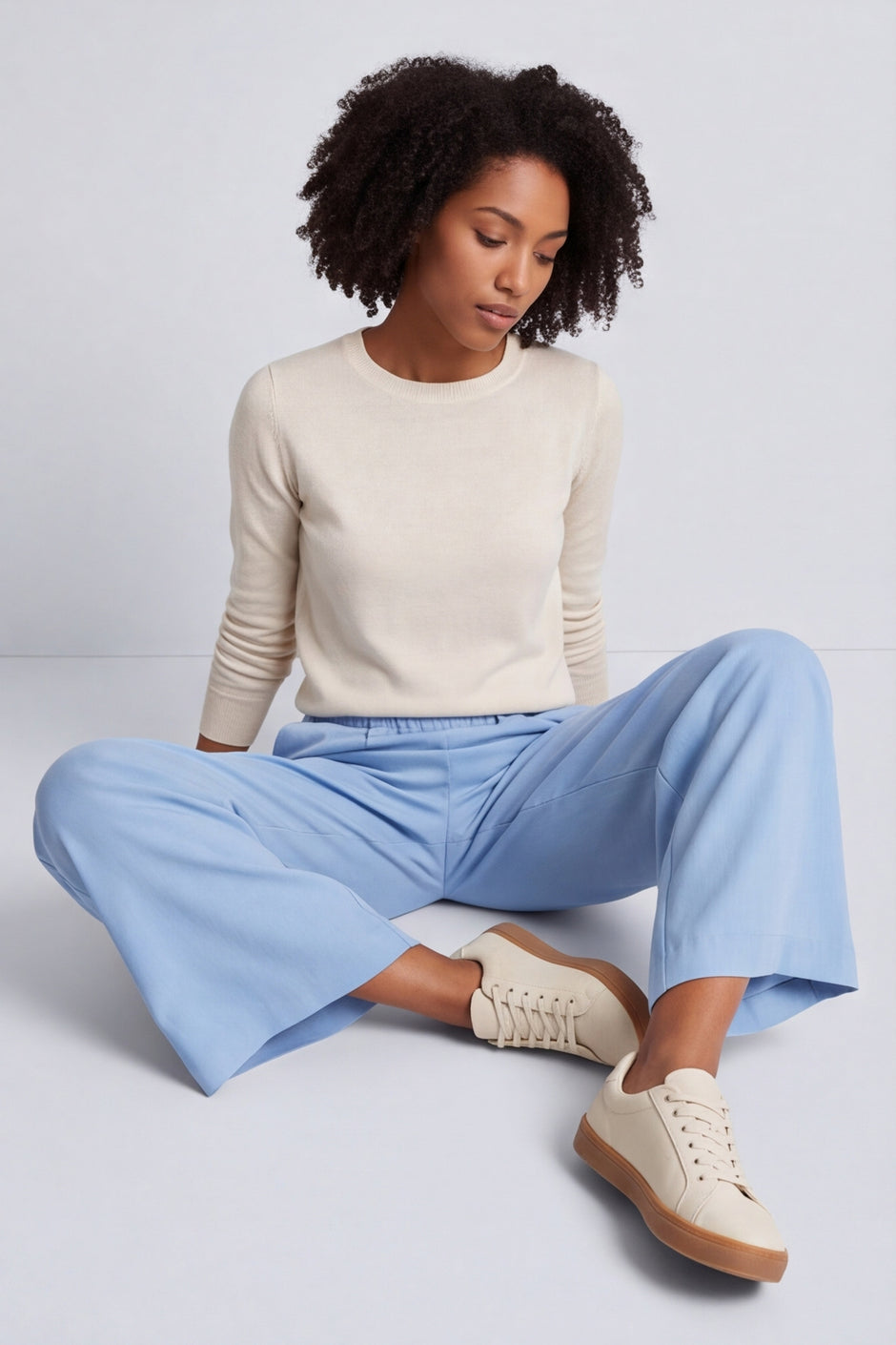 Alanis Trousers Powder Blue – image 4 of 6