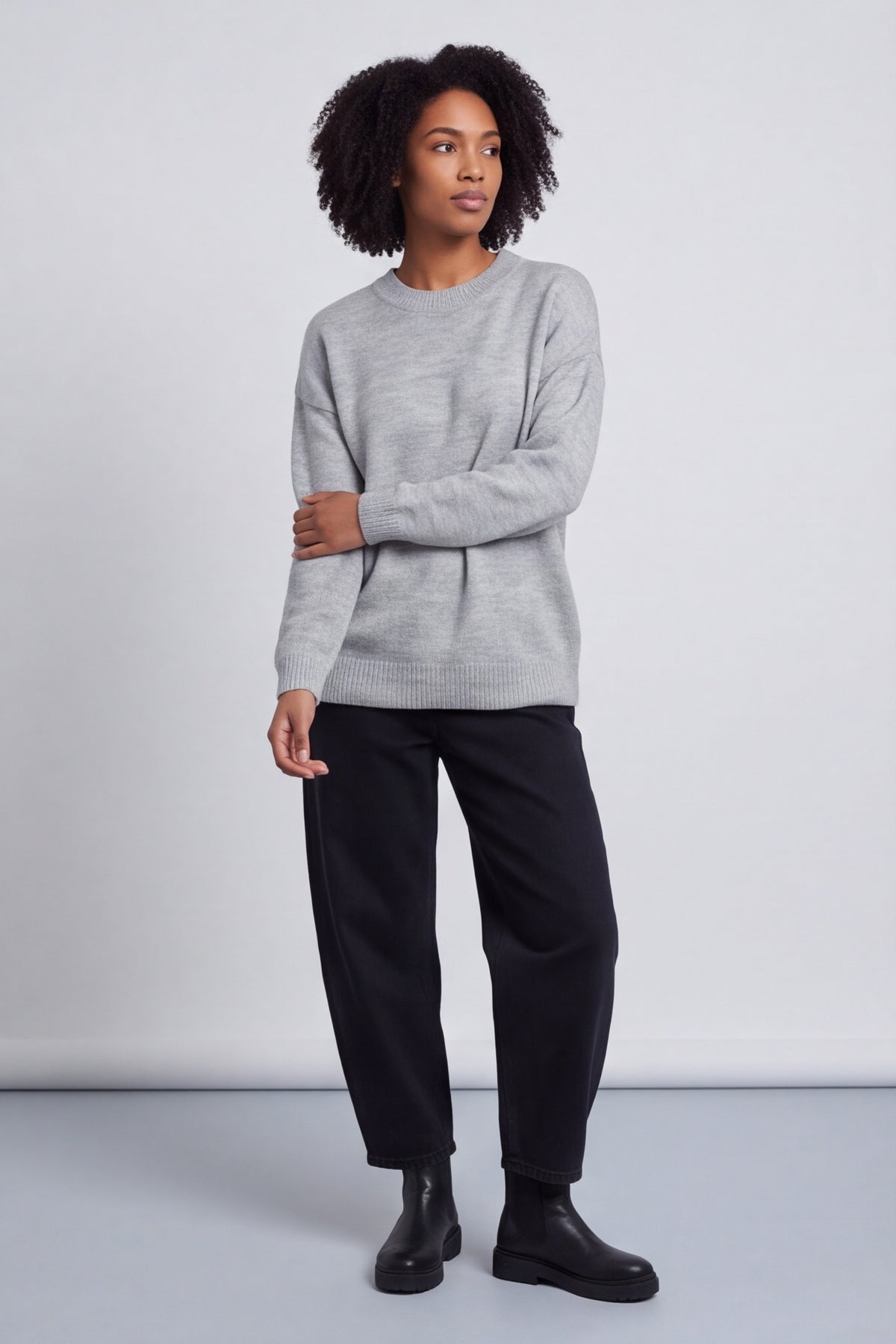Elaine Knitted Jumper Grey – image 4 of 6