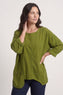 Daisy Needlecord Top Olive – image 4 of 5