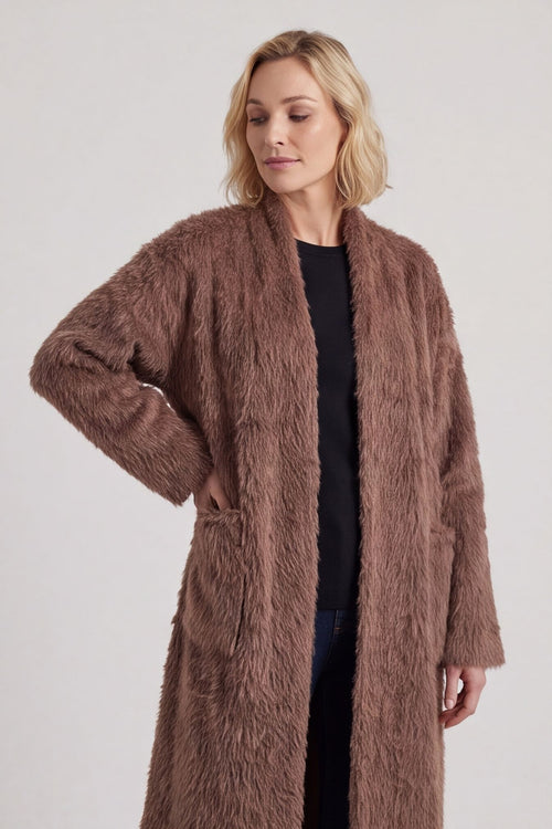 Stevie Soft Brushed Longline Jacket – image 4 of 5