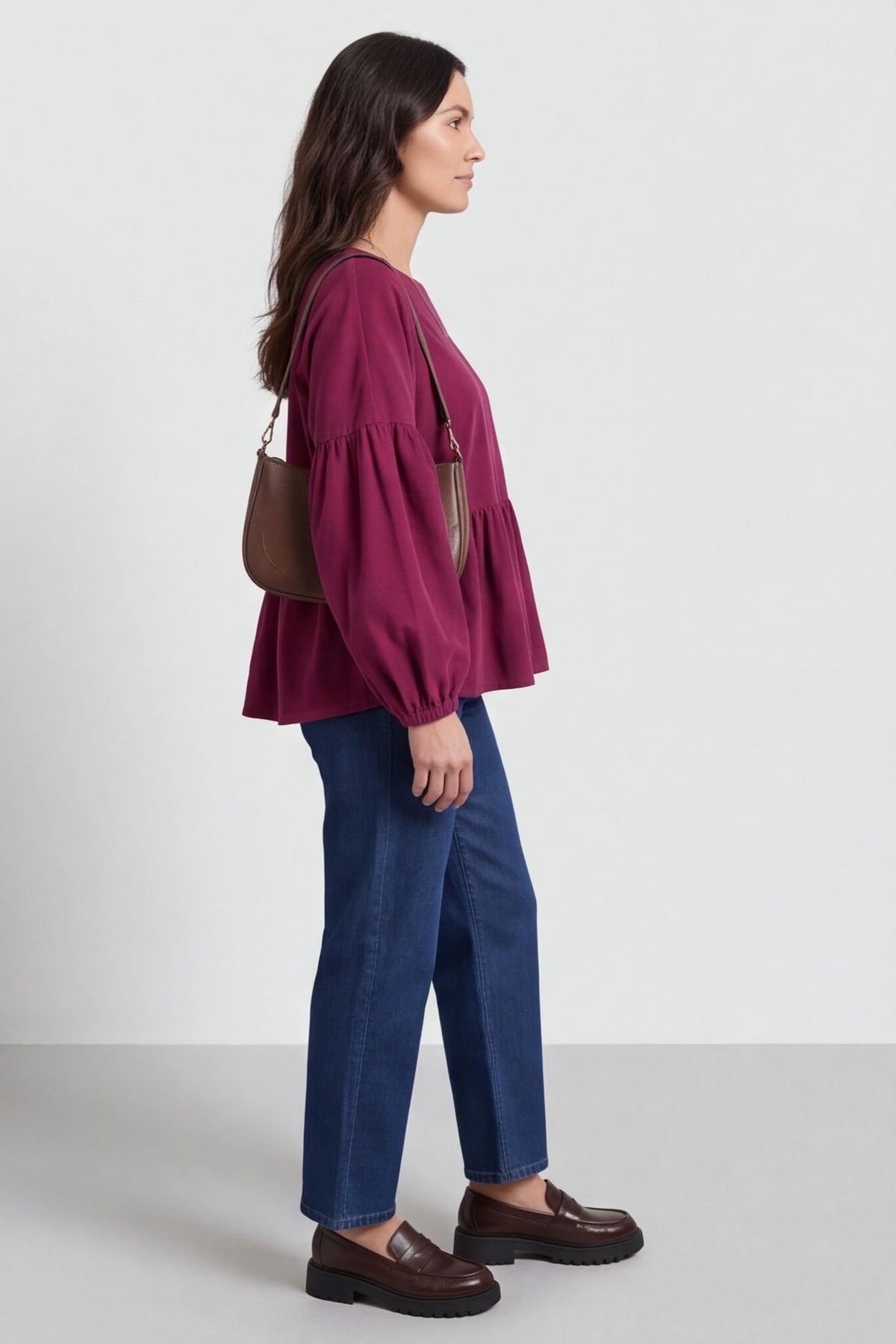 Bella Needlecord Tiered Top – image 4 of 6