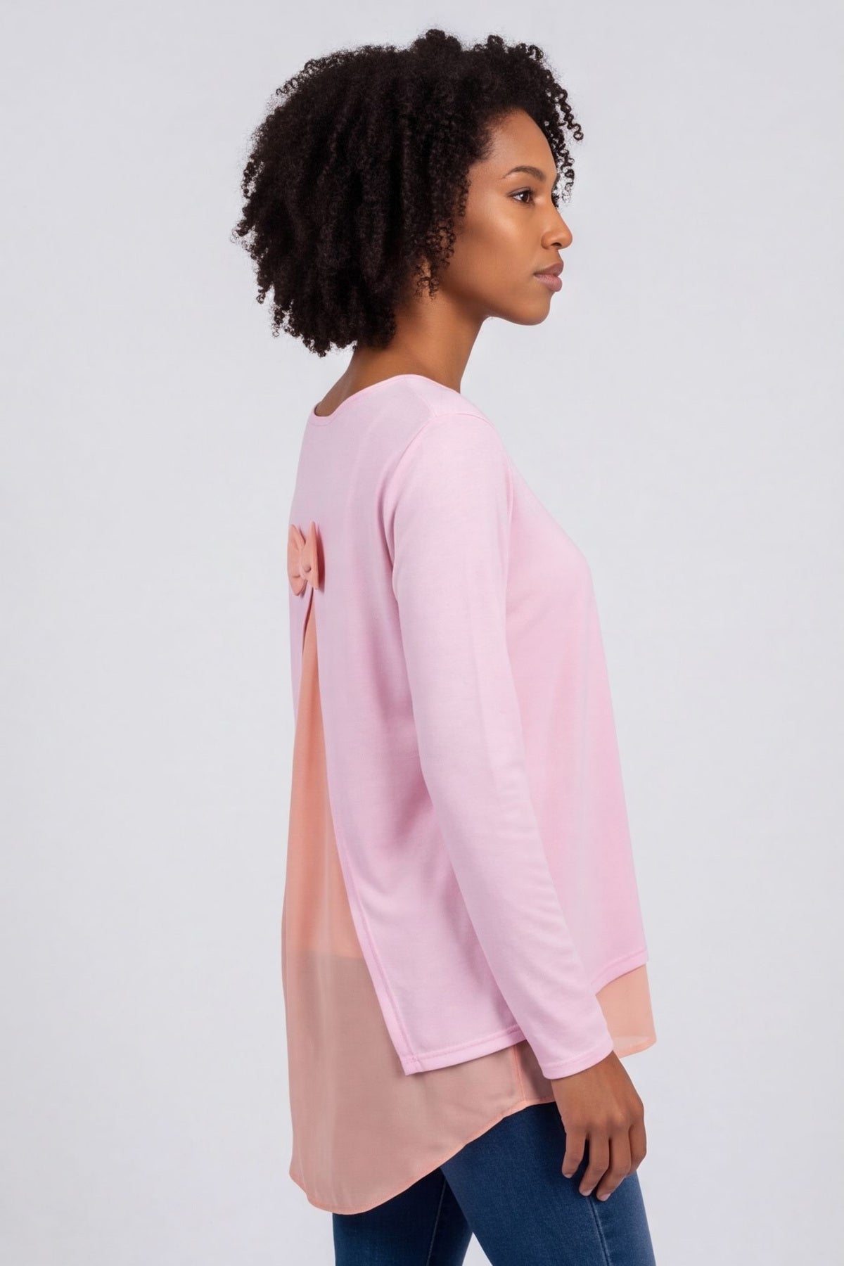 Bow Back Top Pink – image 4 of 6