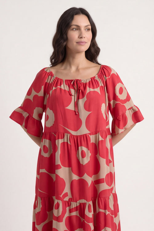 Maeve Print Dress – image 4 of 6