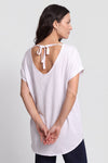 Porthcurno Tie Back Cotton Top White – image 4 of 6