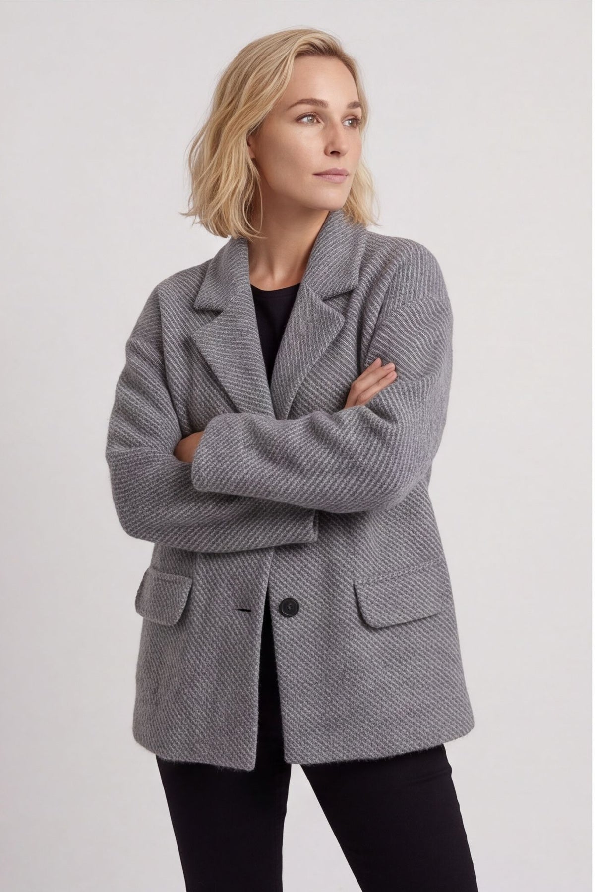 Zena Jacket Mid Grey – image 1 of 3