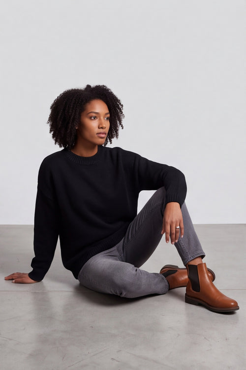 Elaine Knitted Jumper Black – image 4 of 6