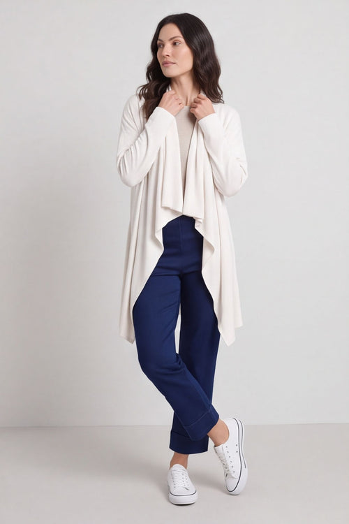 Regan Waterfall Cardigan Stone – image 3 of 4