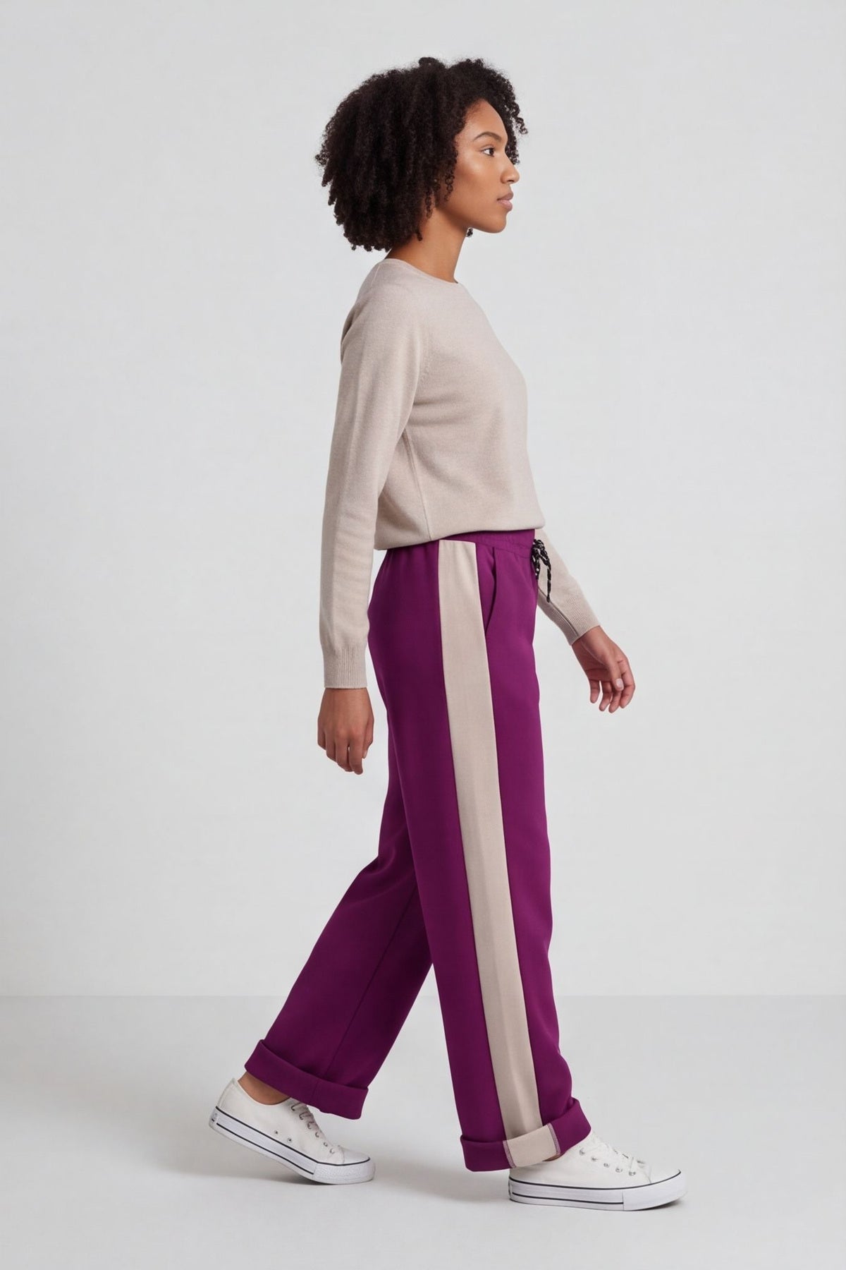 Ravenna Trousers Berry – image 4 of 6