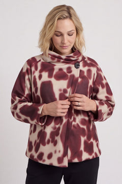 Cadence Swing Jacket Wine – image 3 of 5