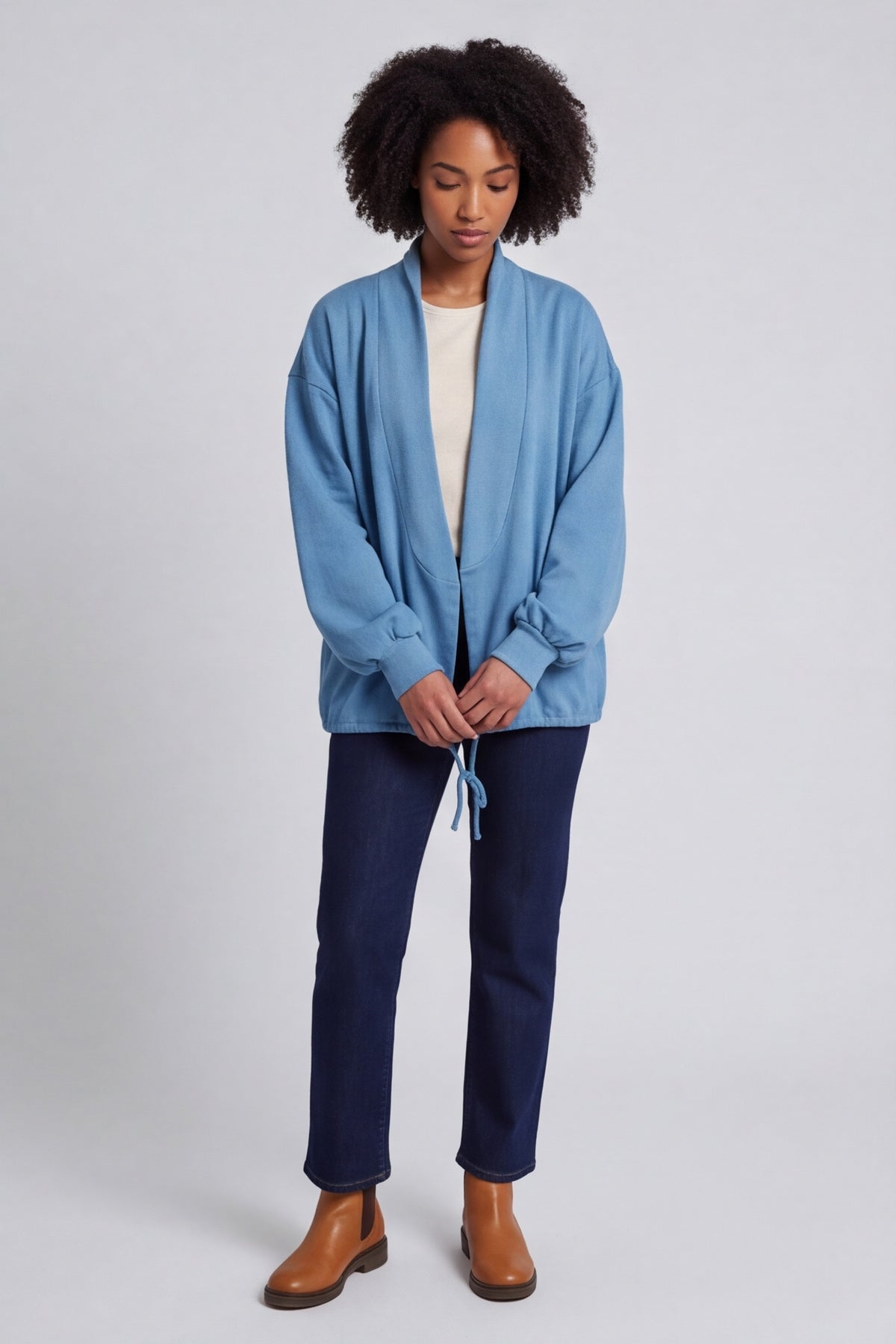 Ramsey Cotton Jacket Blue – image 4 of 6