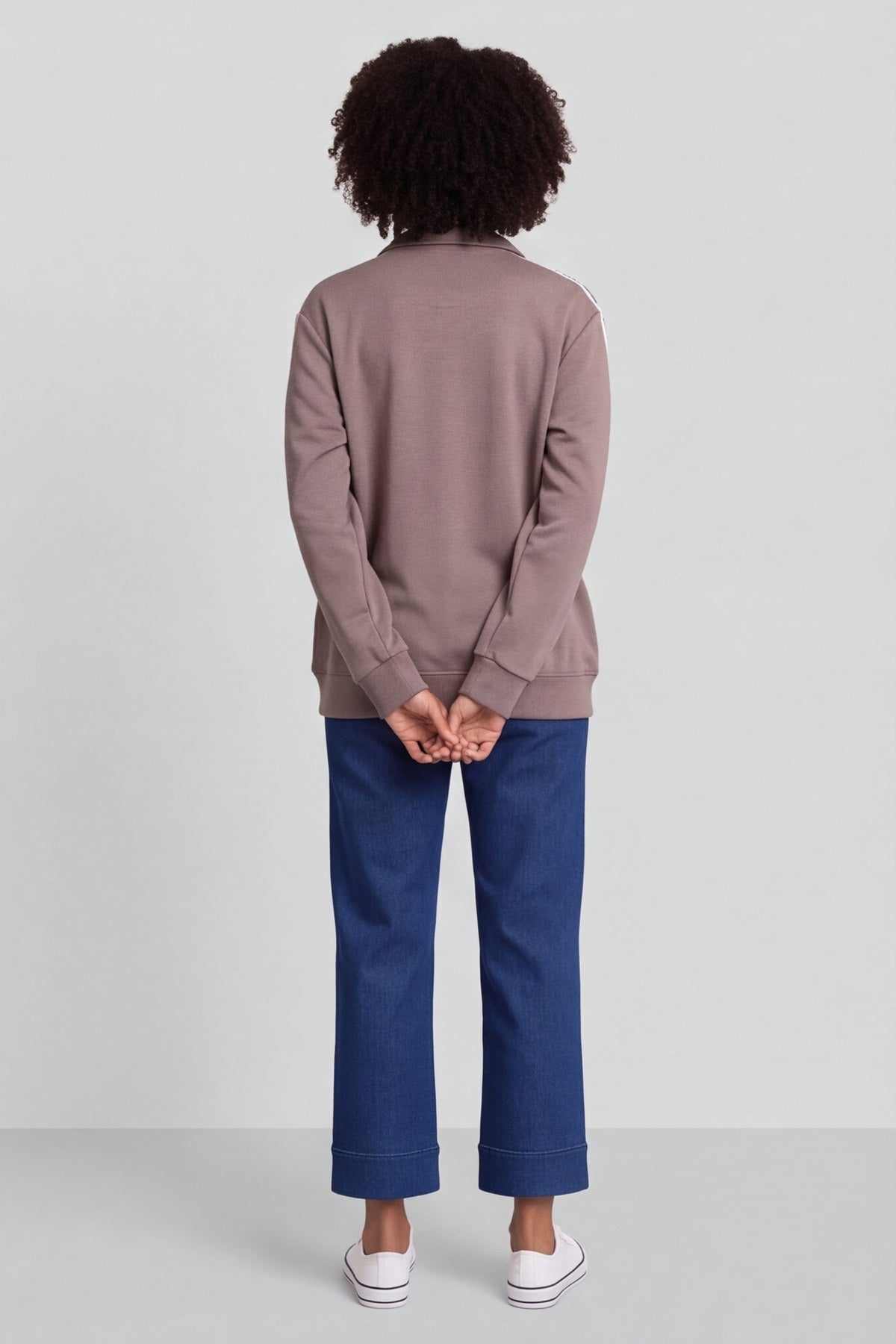 Safiya Zip Jacket Mocha – image 4 of 5
