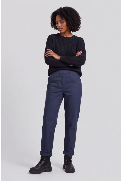 Rosaria Relaxed Turn-Up Trousers – image 3 of 5