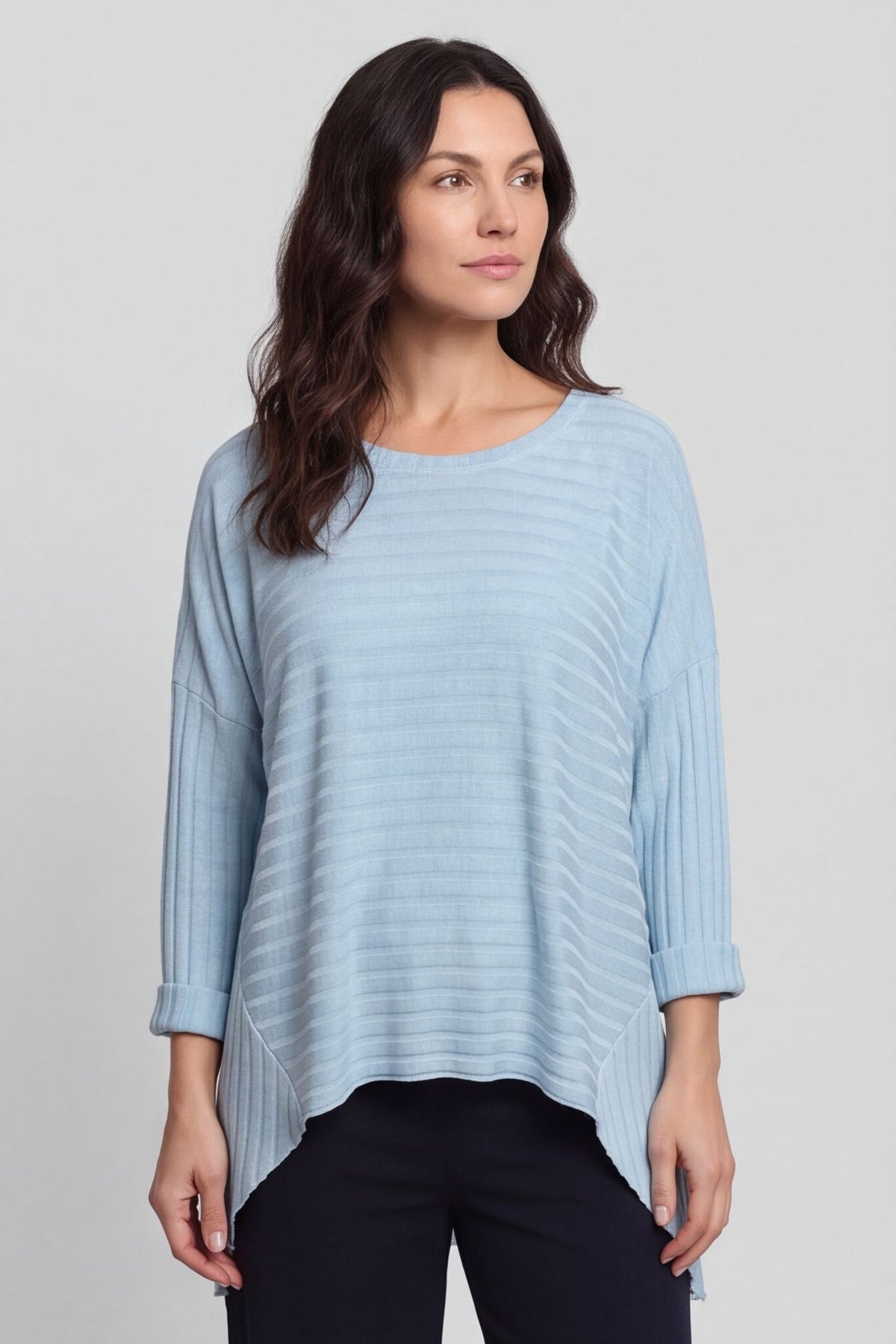 Allissa Knit Top Light Blue – image 4 of 4