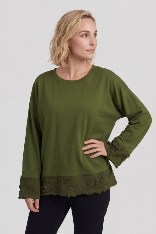 Nitara Cotton Top Olive – image 4 of 6