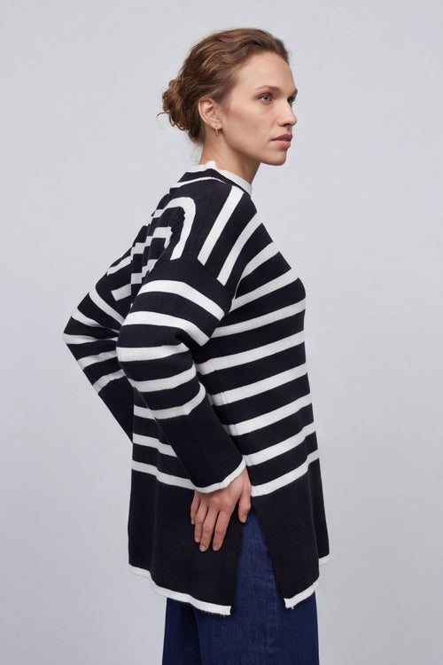 Marla Stripe Knit Top – image 4 of 6
