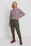 Philippa Belted Trousers Khaki – image 2 of 4