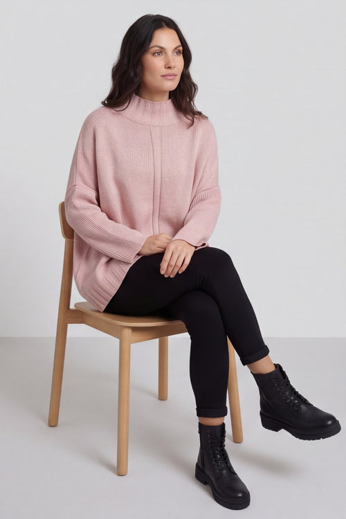 Chanelle Knitted Jumper Pink – image 4 of 6