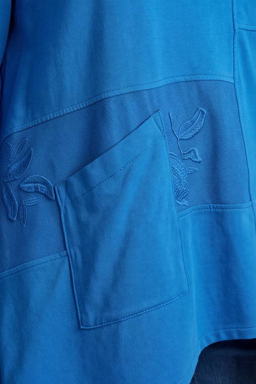 Berenice Cotton Top Cobalt – image 3 of 5