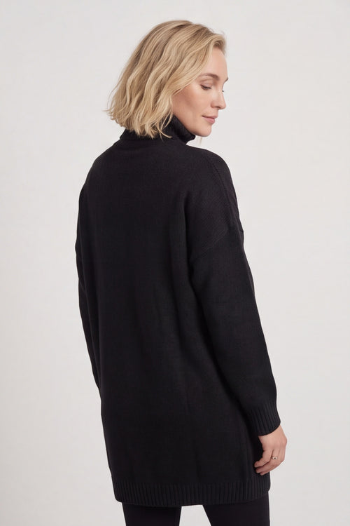 Moira Polo Knitted Jumper Black – image 4 of 6