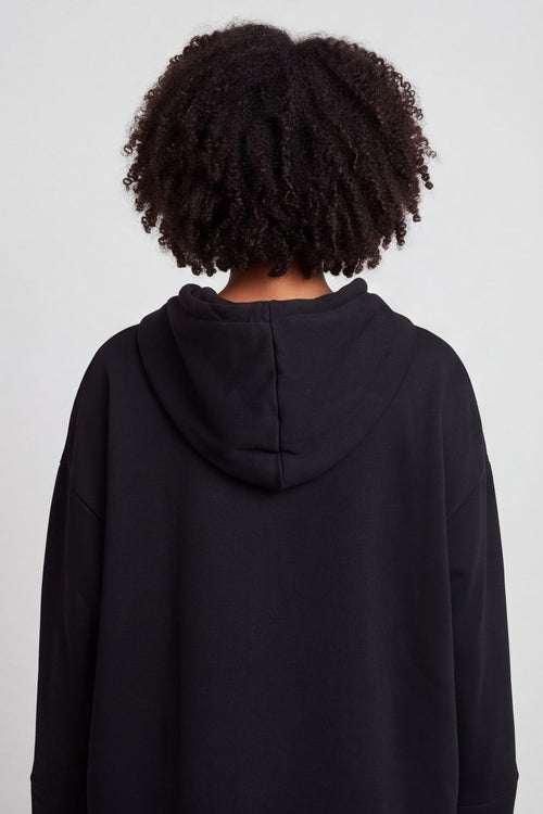 Jaylen Hooded Cotton Top Black – image 4 of 6
