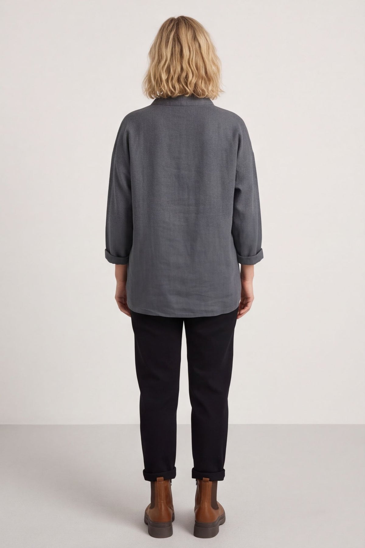 Bradley Linen Top Charcoal – image 4 of 6