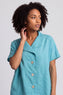Sabella Linen Shirt Jade Green – image 3 of 4