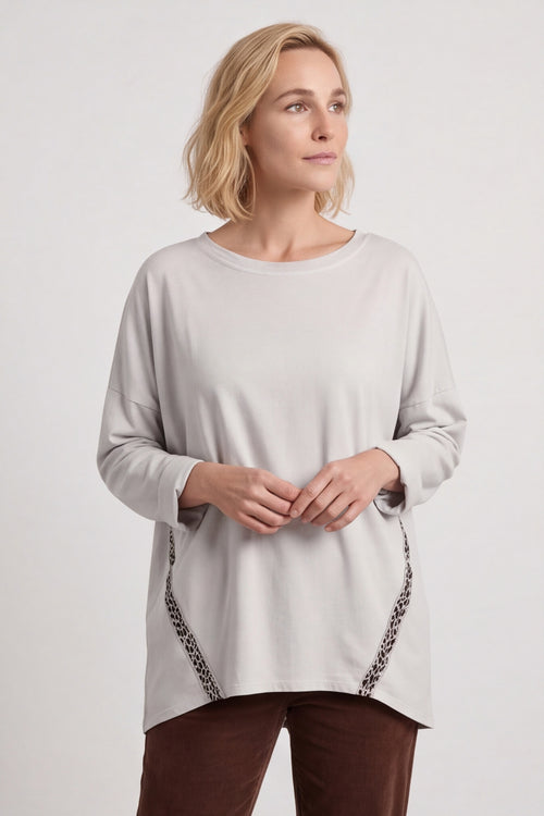 Edwina Cotton Top Stone – image 4 of 6