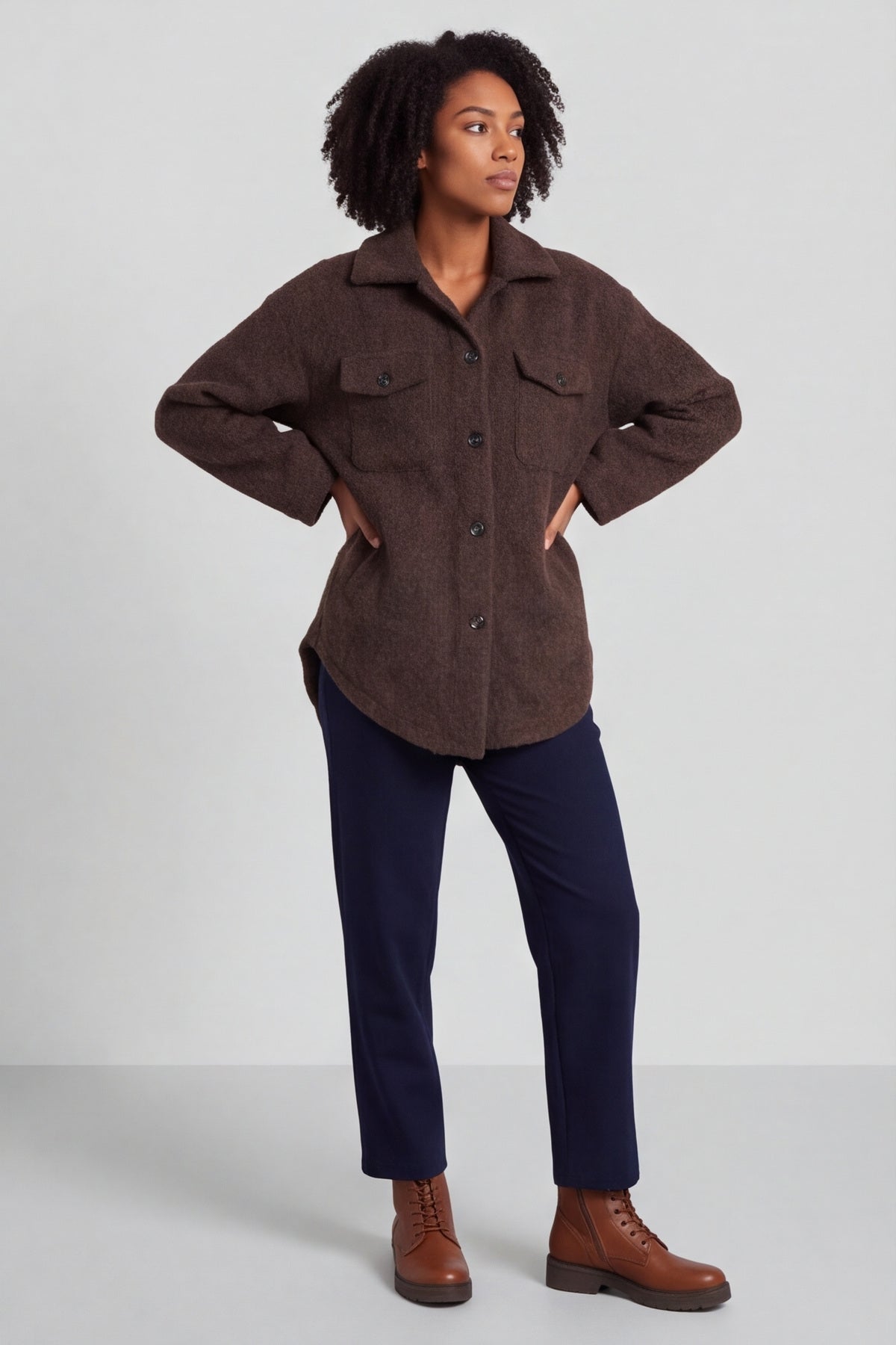 Brylee Jacket Cocoa – image 4 of 6
