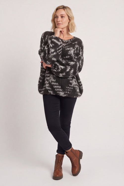 Leatrice Knitted Jumper Cocoa – image 4 of 6