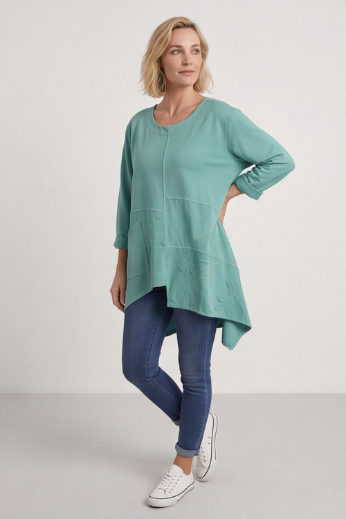 Berenice Cotton Top Mint – image 4 of 5