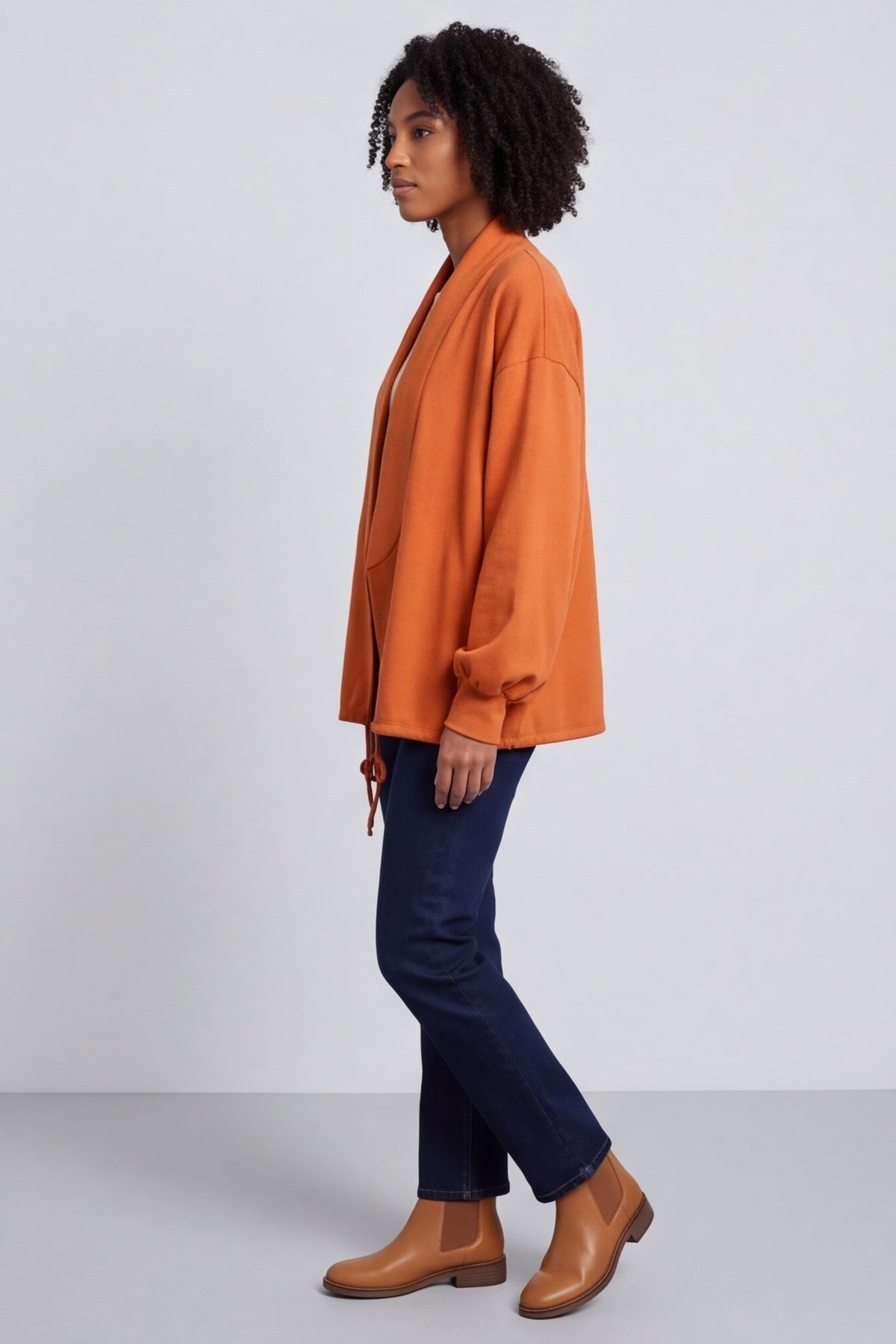 Ramsey Cotton Jacket Burnt Orange – image 3 of 5