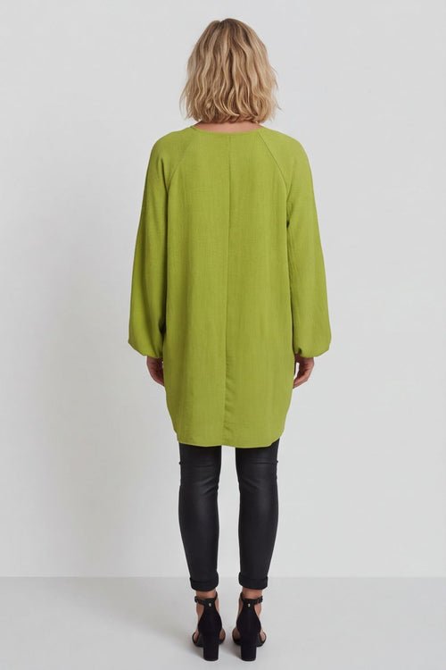 Salina Long Sleeve Top Green – image 4 of 6