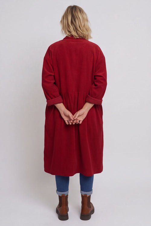Kapri Needlecord Jacket Wine – image 4 of 6