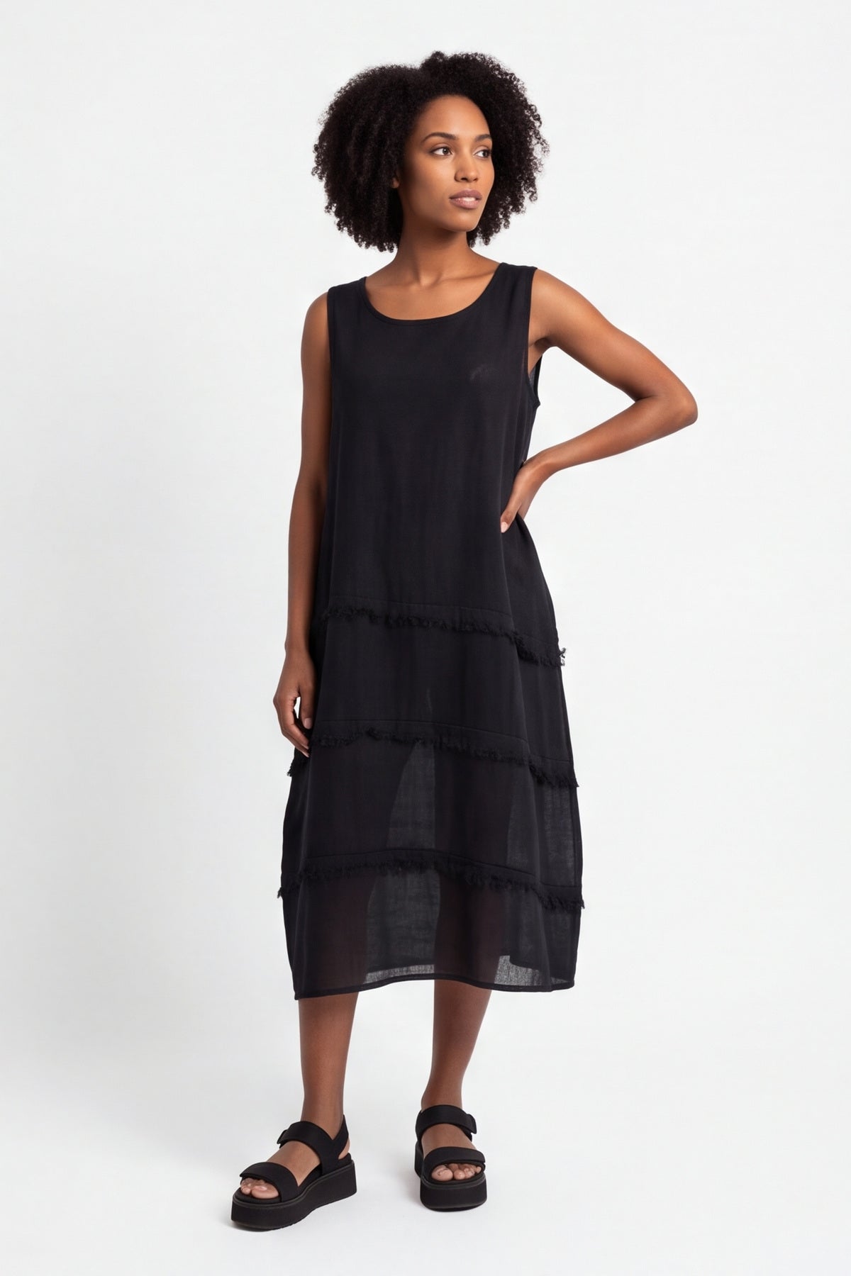 Alessia Cotton Swing Dress – image 4 of 6