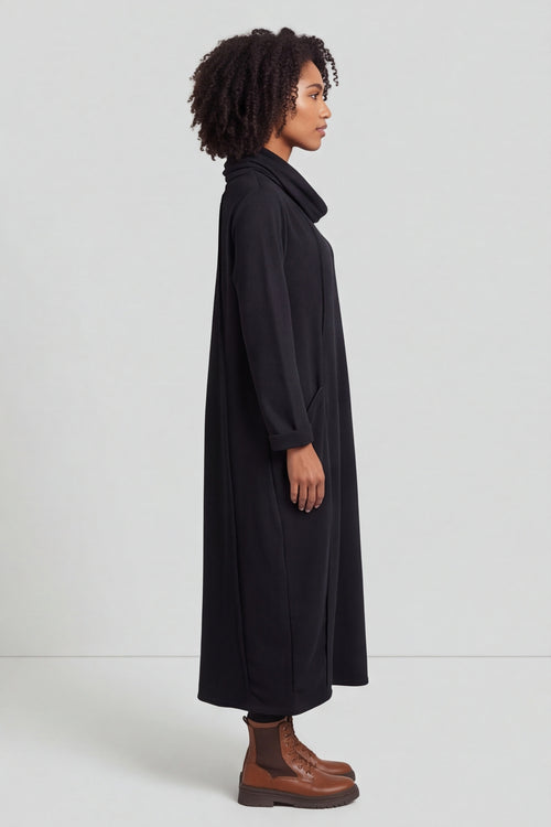 Maris Snood Cotton Dress Black – image 4 of 5