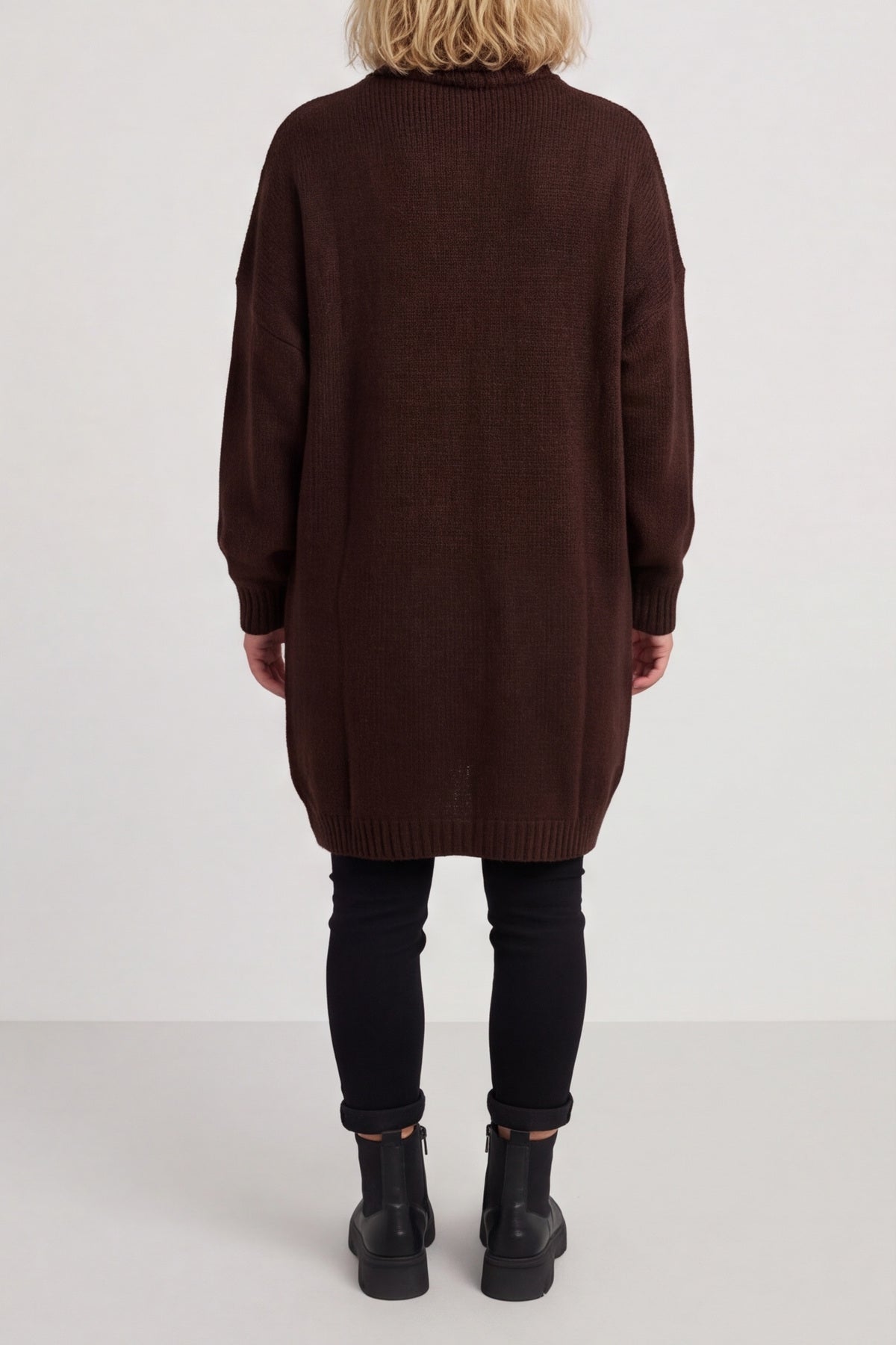 Moira Polo Knitted Jumper Cocoa – image 5 of 6