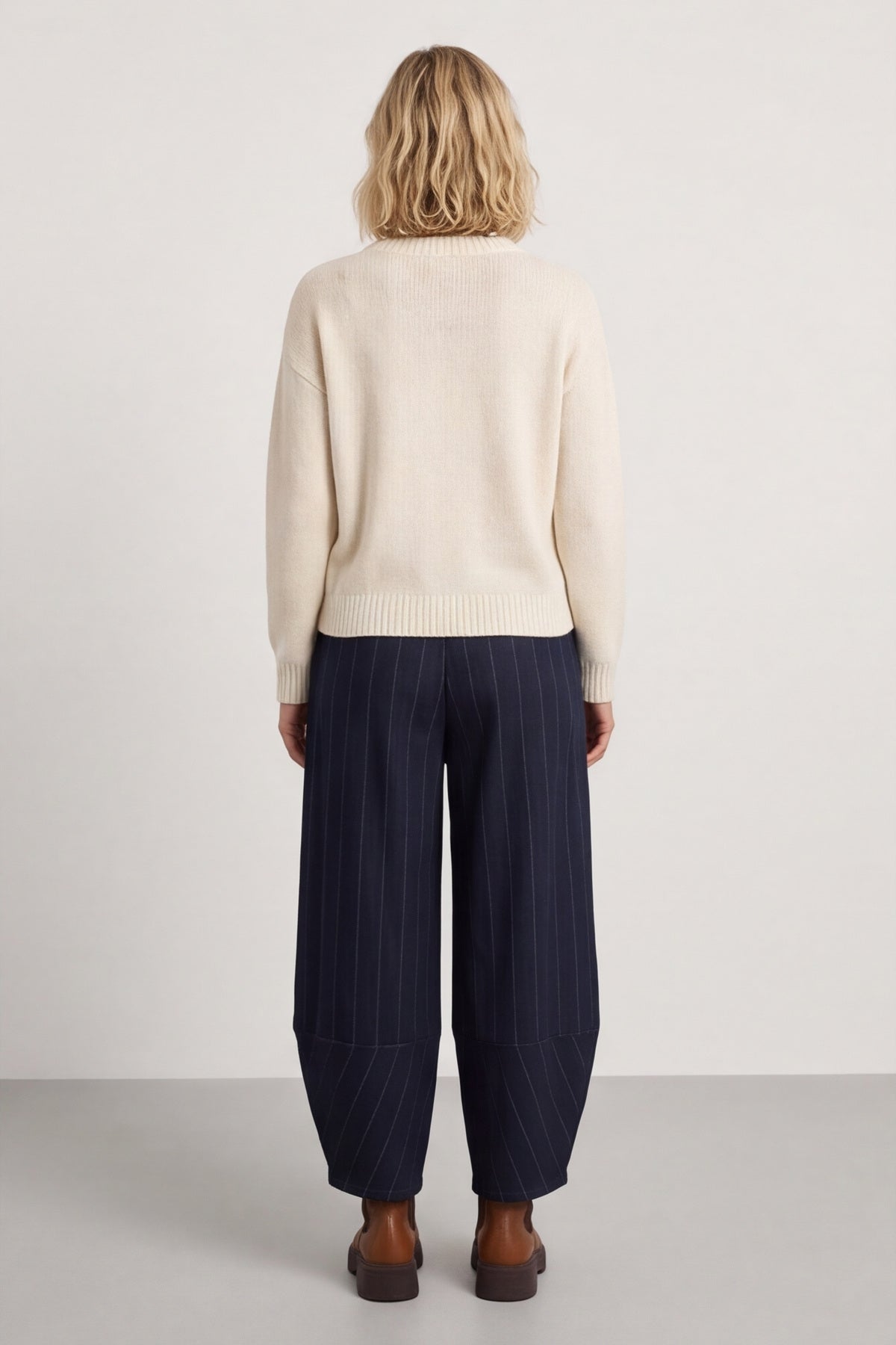 Venetia Trousers Navy – image 4 of 5