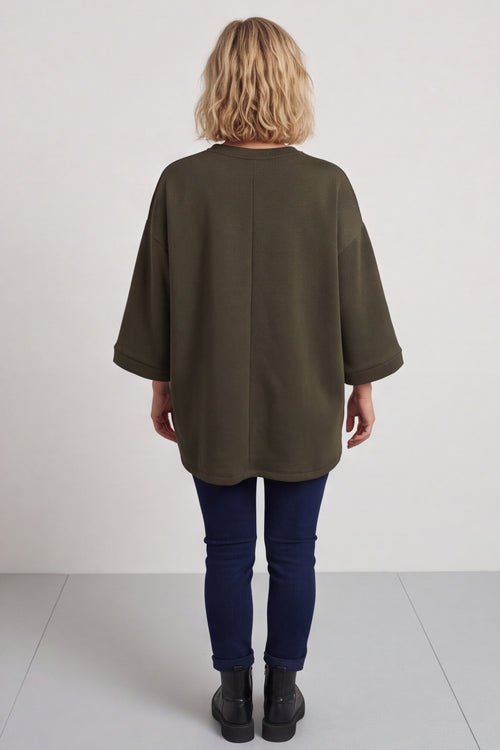 Corina Sweatshirt Khaki – image 5 of 6