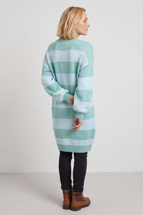 Osanna Stripe Knitted Jumper Light Blue – image 5 of 6
