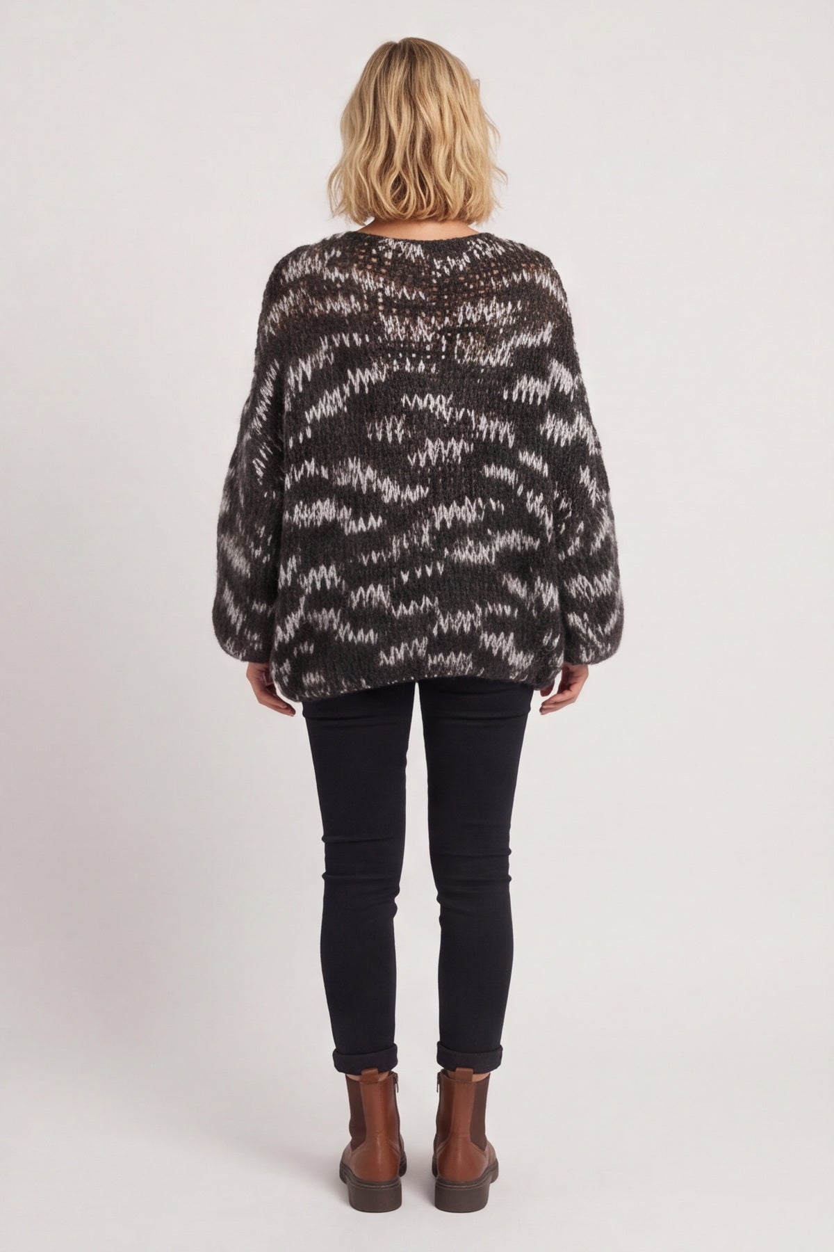 Leatrice Knitted Jumper Cocoa – image 5 of 6
