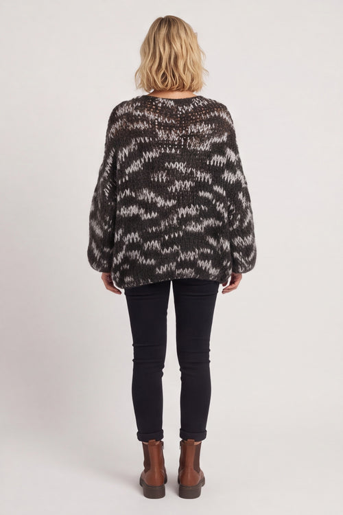 Leatrice Knitted Jumper Cocoa – image 5 of 6