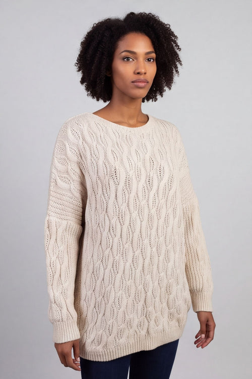 Tamsin Knitted Jumper Stone – image 5 of 6