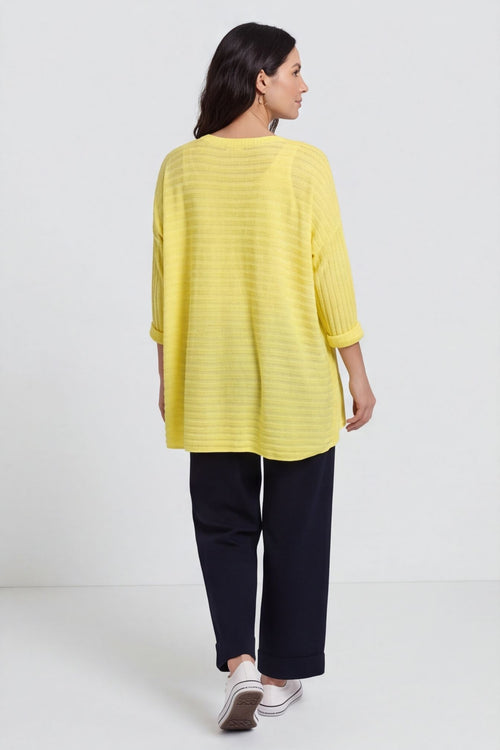 Allissa Knit Top Yellow - Image 5