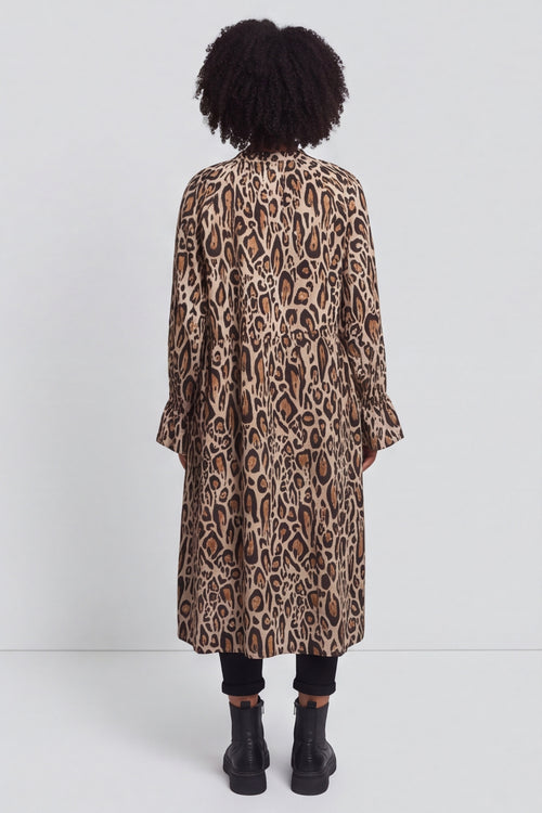 Jackie Leopard Print Dress - Image 3