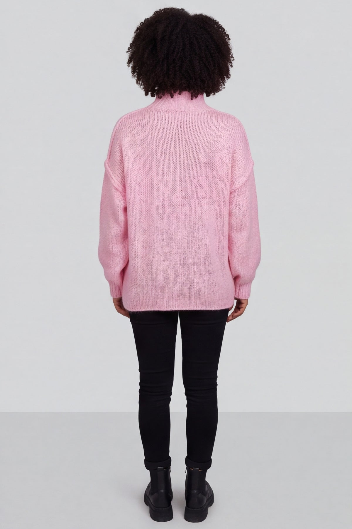Ciao Knitted Jumper Pink – image 4 of 5